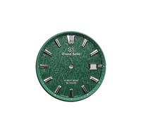 ROUREOX 33.5mm Cadran Montre Texture Écorce Arbre Mouvement Automatique NH35 Couronne 3 Heures Pièces Modding pour Grand Seiko - 6 33.5MM