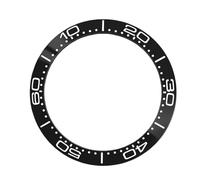 ROUREOX 38mm Insert de Lunette Céramique Incliné - Anneau de Modification Montre Échelle Lumineuse 30,7mm Intérieur - A3