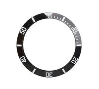 ROUREOX 38mm Insert de Lunette Céramique Remplacement - Anneau de Montre Incliné 30,7mm Intérieur Modding Perle Lumineuse - A8