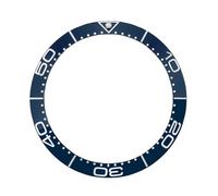 ROUREOX 38mm Insert Lunette Céramique Lumineux Style Héritage - Anneau Indices Points pour Omega Seamaster 300 Collection-A1
