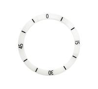 ROUREOX 38mm Insert Lunette Céramique Style Moderne - Anneau Marqueur 0 Unique pour Seiko SKX007 Series-A1