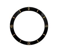 ROUREOX 38mm Insert Lunette Céramique Style Moderne - Anneau Marqueur 0 Unique pour Seiko SKX007 Series-A6