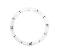 ROUREOX 38mm Insert Lunette Céramique Style Moderne - Anneau Marqueur 0 Unique pour Seiko SKX007 Series-A2