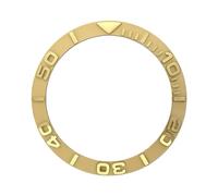 ROUREOX 38mm x 30,7mm Insert de Lunette Montre Céramique - Anneau Profil Biseauté Marqueurs Gaufrés Outil Horlogerie - A2