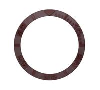 ROUREOX 38mm x 30,7mm Insert de Lunette Montre Céramique - Anneau Profil Biseauté Marqueurs Gaufrés Outil Horlogerie - A7
