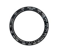 ROUREOX 39.3mm Insert Céramique Échelle Tachymètre Unités par Heure - Anneau Résistant pour Rolex Daytona 116500-A1