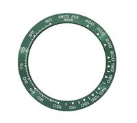 ROUREOX 39.3mm Insert Céramique Échelle Tachymètre Unités par Heure - Anneau Résistant pour Rolex Daytona 116500-A5