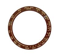 ROUREOX 39.3mm Insert Céramique Échelle Tachymètre Unités par Heure - Anneau Résistant pour Rolex Daytona 116500-A8