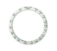 ROUREOX 39.3mm Insert Céramique Échelle Tachymètre Unités par Heure - Anneau Résistant pour Rolex Daytona 116500-A10