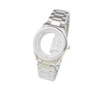 ROUREOX 39.5mm Kit Boîtier Montre Bracelet 33.5mm Cadran Texturé Aiguilles Verre Saphir Fond Transparent NH35 pour Grand Seiko Heritage-A4 39.5MM