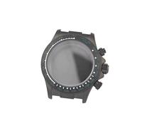 ROUREOX 39mm Boîtier Montre Chronographe Course Verre Saphir Plat Lunette Tachymètre Fixe Mouvement VK63 VK64 Set pour Rolex Daytona-9 39MM