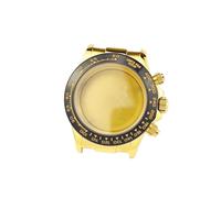 ROUREOX 39mm Boîtier Montre Chronographe Course Verre Saphir Plat Lunette Tachymètre Fixe Mouvement VK63 VK64 Set pour Rolex Daytona-7 39MM