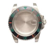 ROUREOX 40MM Acier Inoxydable Saphir Boîtier Montre, Mouvement 8215/8200 Boîtier Remplacement, Cadran 28.5MM Accessoires Modification Montre pour Rolex Submariner-6 8215/8200