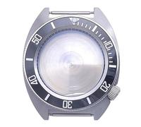 ROUREOX 40MM Acier Inoxydable Saphir Boîtier Montre, Mouvement NH35/NH36/4R Boîtier Remplacement, Cadran 28.5MM Modifié Accessoires Montre pour Seiko PROSPEX Turtle Diver's-5