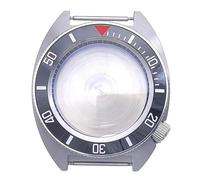 ROUREOX 40MM Acier Inoxydable Saphir Boîtier Montre, Mouvement NH35/NH36/4R Boîtier Remplacement, Cadran 28.5MM Modifié Accessoires Montre pour Seiko PROSPEX Turtle Diver's-10