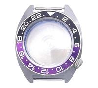 ROUREOX 40MM Acier Inoxydable Saphir Boîtier Montre, Mouvement NH35/NH36/4R Boîtier Remplacement, Cadran 28.5MM Modifié Accessoires Montre pour Seiko PROSPEX Turtle Diver's-11