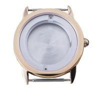 ROUREOX 40mm Boîtier Montre Miyota 8215 Mouvement 24mm Entrecorne Verre Saphir Couronne Cabochon Bleu Acier INOX Pièces Mod pour Cartier Pasha-C1 40MM