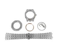 ROUREOX 41mm Boîtier Montre Octogonal Bracelet Intégré Verre Saphir Acier Inoxydable Mouvement NH35 NH36 Modding pour AP Royal Oak
