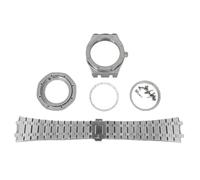 ROUREOX 41mm Boîtier Montre Octogonal Bracelet Intégré Verre Saphir Acier Inoxydable Mouvement NH35 NH36 Modding pour AP Royal Oak