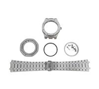 ROUREOX 41mm Boîtier Montre Octogonal Bracelet Intégré Verre Saphir Acier Inoxydable Mouvement NH35 NH36 Modding pour AP Royal Oak-5 41MM