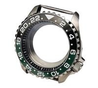 ROUREOX 42MM Acier Inoxydable Saphir Boîtier Montre, Mouvement NH35/NH36 Boîtier Remplacement, Cadran 28.5MM Modifié Accessoires Montre, Fond Transparent pour Seiko SKX007-4