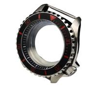 ROUREOX 42MM Acier Inoxydable Saphir Boîtier Montre, Mouvement NH35/NH36 Boîtier Remplacement, Cadran 28.5MM Modifié Accessoires Montre, Fond Transparent pour Seiko SKX007-19