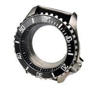 ROUREOX 42MM Acier Inoxydable Saphir Boîtier Montre, Mouvement NH35/NH36 Boîtier Remplacement, Cadran 28.5MM Modifié Accessoires Montre, Fond Transparent pour Seiko SKX007-14