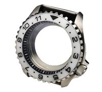 ROUREOX 42MM Acier Inoxydable Saphir Boîtier Montre, Mouvement NH35/NH36 Boîtier Remplacement, Cadran 28.5MM Modifié Accessoires Montre, Fond Transparent pour Seiko SKX007-10