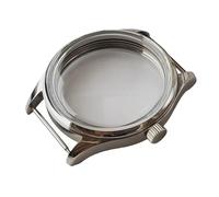 ROUREOX 42mm Boîtier Montre Coussin Vintage Verre Saphir Bulle Haut Bombé Mouvement ETA 6497 6498 ST3600 pour Panerai Radiomir-1 42MM