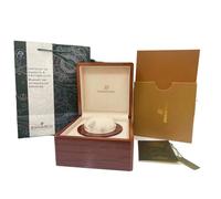 ROUREOX Bois Montre Présentation Boîte Unique Grille Acajou Finition Crème Intérieur Protection Rangement Coffret Complet Emballage Ensemble pour AP Box