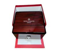 ROUREOX Boîte Montre Qualité Collectionneur Grille Unique Coffre Bois Lourd Finition Brillante Protection pour PP Nautilus