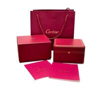 ROUREOX Boîte Présentation Montre Texturée Vin Rouge Set Organisateur Collection Doublure Foncée Étui Protecteur 14.8cm pour Cartier Box