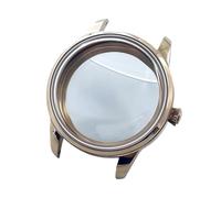 ROUREOX Boîtier Montre 33 mm Style Cocktail Verre Bombé Boîtier Carré Compatible avec Mouvements NH34 GMT NH36 NH38 NH70 NH72 pour Seiko Presage - 2