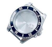 ROUREOX Boîtier Montre 40 mm Plongée Verre Saphir Lunette 120 Clics Étanche Compatible avec Mouvements NH34 NH38 NH39 NH70 NH72 pour Rolex Submariner/GMT-Master II - B3