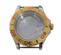 ROUREOX Boîtier Montre 40mm Bicolore Style Nautique NH35 NH36, Lunette Chiffres Relief Saphir Cyclope pour Rolex Yacht-Master - 12