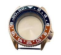 ROUREOX Boîtier Montre 42 mm Or Rose Verre Saphir Lunette Céramique Style Yacht Compatible avec Mouvements NH35 NH36 NH34 pour Rolex Yacht-Master - 9