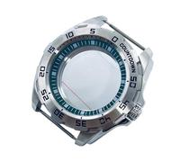ROUREOX Boîtier Montre 44 mm Lunette Compte À Rebours Acier Verre Saphir Compatible avec Mouvements NH36 NH34 pour Seiko Prospex Samurai - 2