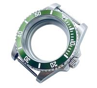 ROUREOX Boîtier Montre GMT 40 mm Lunette Aluminium Verre Saphir 120 Clics Compatible avec Mouvements ETA2824 PT5000 Automatiques pour Rolex Submariner/GMT-Master II - D2