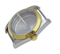 ROUREOX Boîtier Montre Remplacement 36mm 39mm Finition Polie Saphir Cyclope Verre Plat Mouvement Mécanique NH35 NH36 pour Rolex Datejust-C2 39MM
