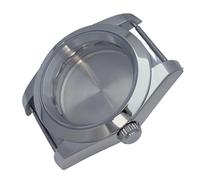 ROUREOX Boîtier Montre Remplacement 36mm 39mm Finition Polie Saphir Cyclope Verre Plat Mouvement Mécanique NH35 NH36 pour Rolex Datejust-B2 36MM