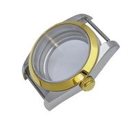 ROUREOX Boîtier Montre Remplacement 36mm 39mm Finition Polie Saphir Cyclope Verre Plat Mouvement Mécanique NH35 NH36 pour Rolex Datejust-D1 39MM