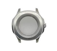 ROUREOX Boîtier Montre Style Hublot 42mm Lunette Rotative Verre Saphir Fond Transparent Cadran 28.5mm Mouvement NH35 pour Patek Philippe Aquanaut-4 42MM