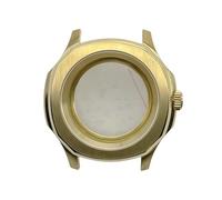 ROUREOX Boîtier Montre Style Hublot 42mm Lunette Rotative Verre Saphir Fond Transparent Cadran 28.5mm Mouvement NH35 pour Patek Philippe Aquanaut-3 42MM