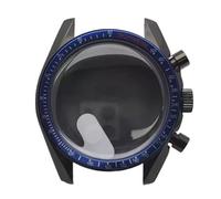 ROUREOX Boîtier Remplacement Montre 39.7mm VK63 Mécanisme Lunette Tachymètre Insert Aluminium Couronne Vissée Kit Réparation pour Omega Speedmaster Moonwatch-B4 39.7MM