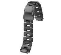 ROUREOX Bracelet Montre Acier Inoxydable, Interface Spécialisée, Hommes Bracelet Remplacement Métallique pour Tissot Speed Cycling Model T111.417-Noir 18MM