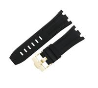ROUREOX Bracelet Montre Silicone 30mm Intégré, Bande Caoutchouc Étanche, Remplacement Gomme Large Sport pour Audemars Piguet Royal Oak Offshore 15710 15703-A3