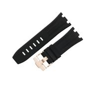 ROUREOX Bracelet Montre Silicone 30mm Intégré, Bande Caoutchouc Étanche, Remplacement Gomme Large Sport pour Audemars Piguet Royal Oak Offshore 15710 15703-A4
