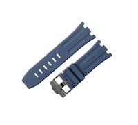 ROUREOX Bracelet Montre Silicone 30mm Intégré, Bande Caoutchouc Étanche, Remplacement Gomme Large Sport pour Audemars Piguet Royal Oak Offshore 15710 15703-B5