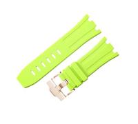 ROUREOX Bracelet Montre Silicone Large 28mm, Bande Caoutchouc Étanche, Remplacement Gomme Robuste Sport pour Audemars Piguet Royal Oak Offshore 15710 15703-E4
