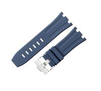 ROUREOX Bracelet Montre Silicone Large 28mm, Bande Caoutchouc Étanche, Remplacement Gomme Robuste Sport pour Audemars Piguet Royal Oak Offshore 15710 15703-B2